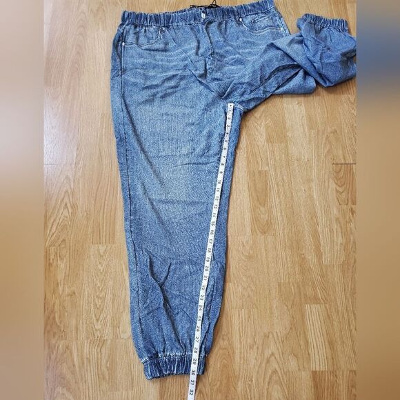 NEW! Blank NYC | 'Overthink It' Denim Jogger Pants - size 3X - Picture 10 of 13